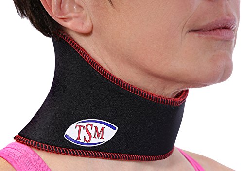 TSM Sportbandage Nacken-Bandage Pro, M, 3520 von TSM