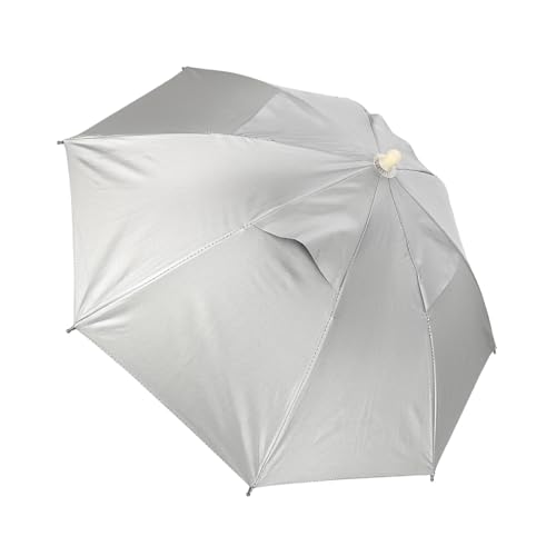 TYCIONG Regenschirmhut Erwachsene 39×7×7 Outdoor Handfreier Regenschirm Angelhut Wasserdicht UV Leichte Regenschirmhüte für Frauen Im Freien von TYCIONG
