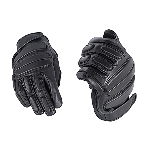 TacFirst Einsatzhandschuhe SEK 1 H006, 360° schnitthemmende Polizei, Security Handschuhe, Schwarz, 5XL von TacFirst