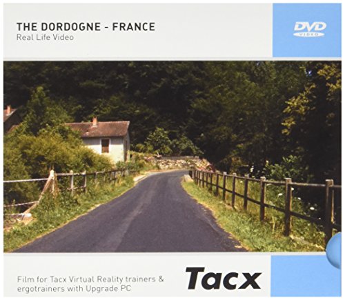 Tacx Technische Industrie BV DVD TacX Virtual Reality T 1956.55 The Dordogne-Frankreich, Silber, 15 x 15 x 3 cm von Tacx
