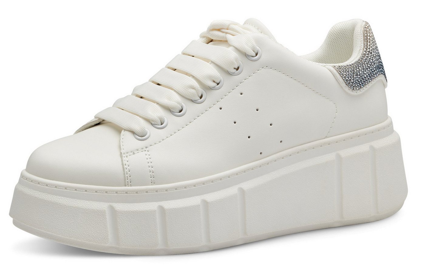 Tamaris 1-23743-41 171 White/Silver Sneaker von Tamaris