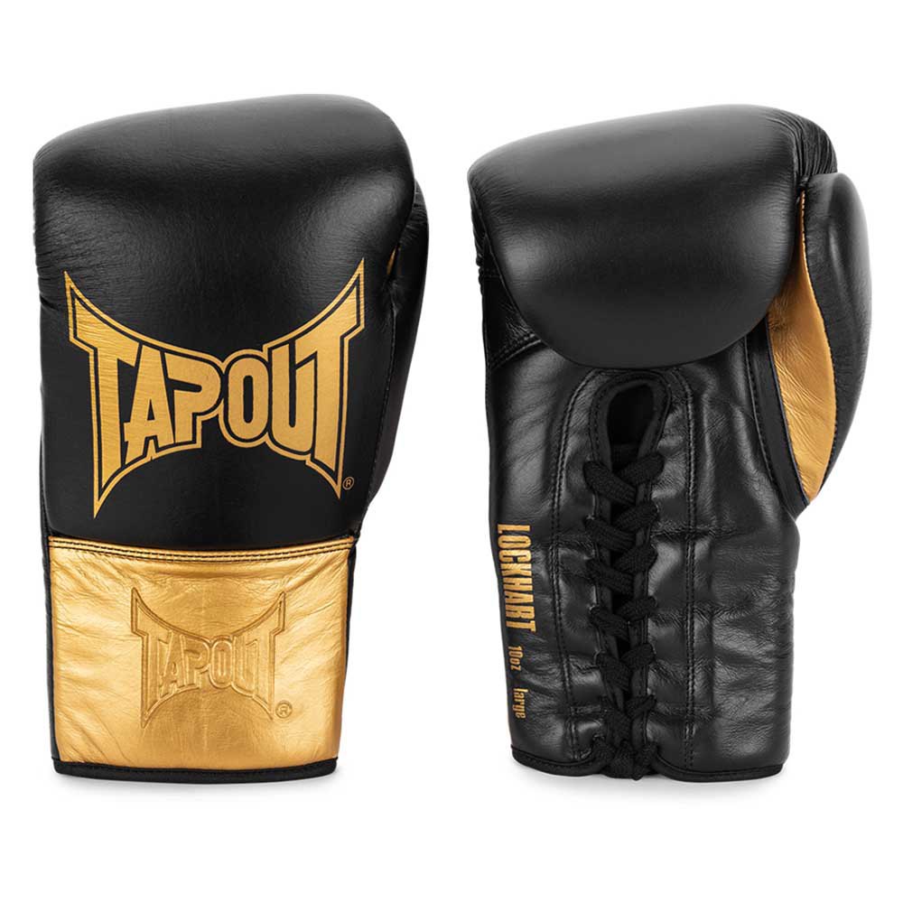 Tapout Lockhart Leather Boxing Gloves Schwarz 08 oz R von Tapout