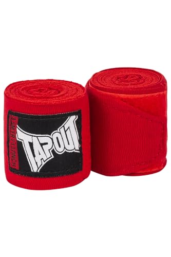 Tapout Unisex – Erwachsene Sling Handbandage, Red, 500cm von Tapout