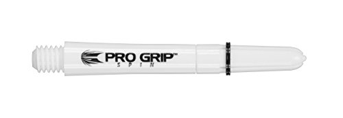 Target Pro Grip Spin Shaft mit Aluminium Ring mit drehbarem Top (Weiß, Intermediate - 41mm) von Target / GOKarli