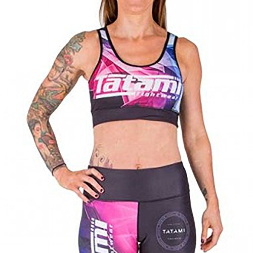 Tatami Fightwear Damen Prism Sport-BH, Mehrfarbig, XL von Tatami Fightwear