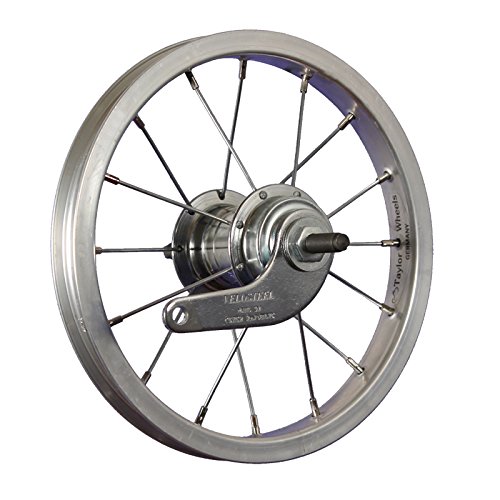 Taylor-Wheels 12 Zoll Hinterrad Alufelge/Rücktrittbremse - Silber von Taylor-Wheels