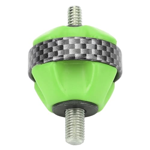 Tbest Gummi Bogenschießen Stabilisator Ball Bogen Stoßdämpfend Lärm Reduzieren Tragbarer Bogen Stoßdämpfender Ball | Bogenschießen-Ausrüstung (Green) von Tbest