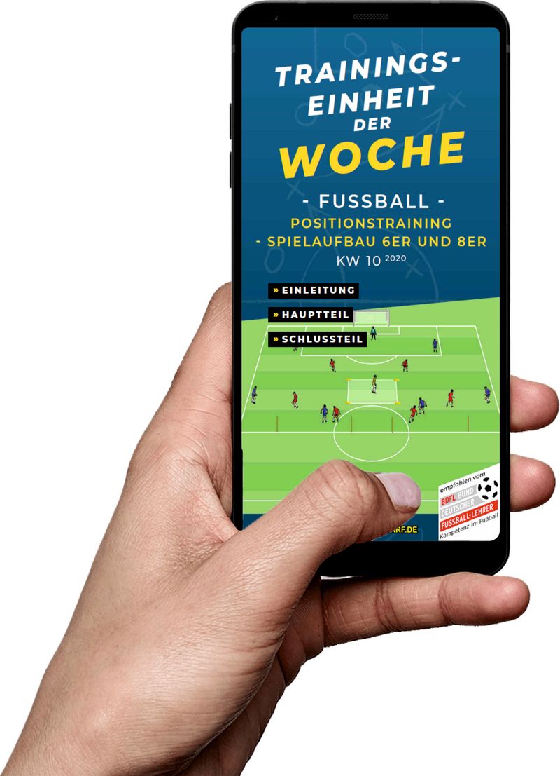 Download (KW 10) - Positionstraining - Spielaufbau 6er und 8er (Fußball) von Teamsportbedarf.de