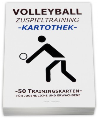 VOLLEYBALL Kartothek - Zuspieltraining von Teamsportbedarf.de