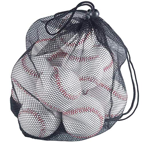 Tebery 12 Stück Offizielle Basebälle Freizeit Baseball Praxis Softbälle Weicher Ball Training Ball A von Tebery
