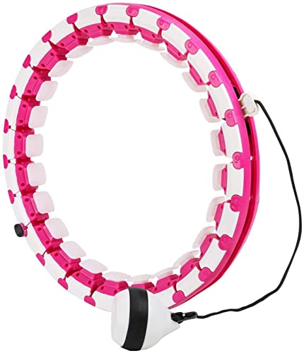 Smart Hula Hoop pink weiß von Technofit