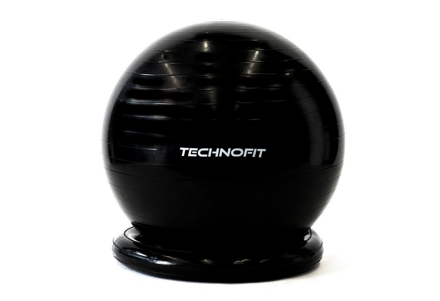 Technofit Gymnastikball Sitzball Yoga Ball, Fitnessball mit rutschfester Basis Ballschale, mit Anti-Rutsch Design von Technofit