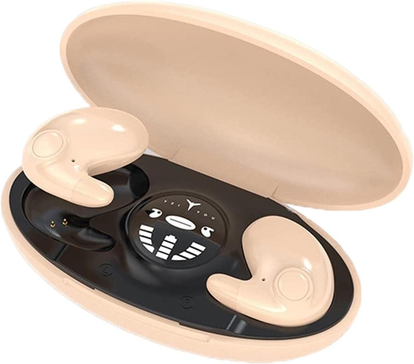 Teksome Wasserdicht und stoßfest In-Ear-Kopfhörer (Einfache Touch-Steuerung für Musik, Anrufe und Anrufannahme mit eingebautem Mikrofon., mit schneller, stabiler Verbindung, Mikrofon und Touch-Steuerung) von Teksome