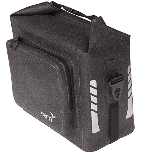 Tern Unisex – Erwachsene Dry Goods Bag Gepäckträgertasche, Schwarz, 34 x 20 x 30 cm von Tern