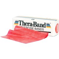Theraband Übungsband (Länge: 2,5 m|Farbe (Stärke): Rot (Mittelstark)) von Thera-Band