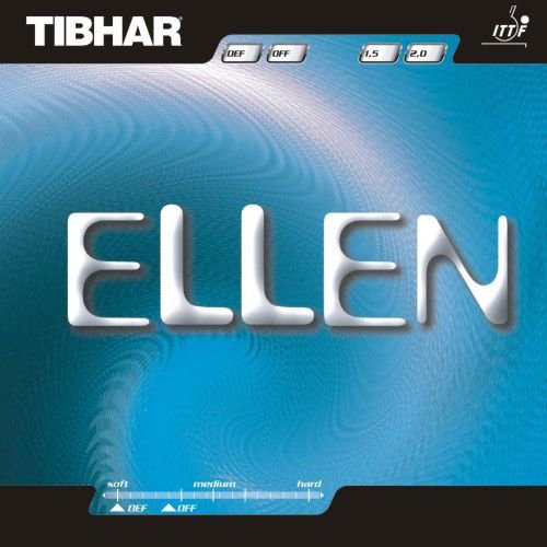 Tibhar Belag Ellen OFF, 2,0 mm, schwarz von Tibhar