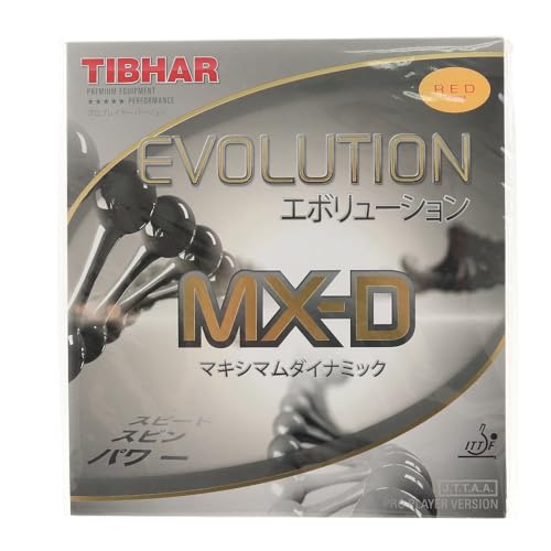 Tibhar Belag Evolution MX-D, rot, 2,1 mm von Tibhar