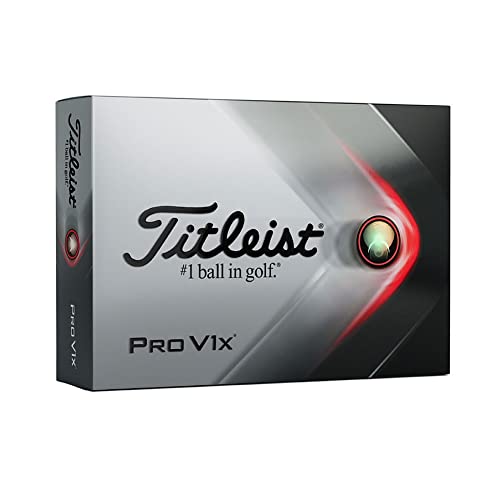Titleist Pro V1X Golfbälle für Erwachsene, Unisex, Weiß, Einheitsgröße von Titleist
