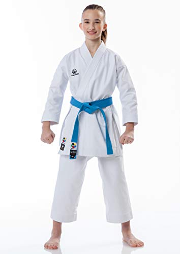 Tokaido Unisex Jugend Kata Master Junior Karateanzug, weiß, 120 (00) von Tokaido