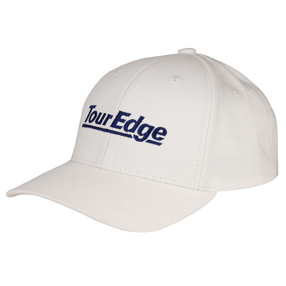 Tour Edge Men's White and Black Embroidered Core Logo Golf Cap | American Golf, One Size von Tour Edge