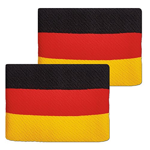 Tourna Deutschland Einzigartige Armbänder mit Sportflagge, Einheitsgröße von Tourna