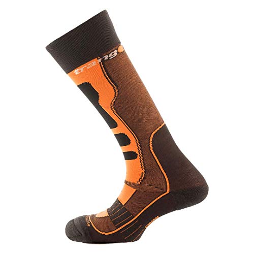Trango Erwachsene Socken KIDION, Orange/Schwarz, S von Trangoworld
