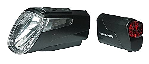Trelock Batterie Beleuchtungsset LS 460 720 Schwarz Li-ion Set, Black, 10 x 5 x 3 cm von Trelock