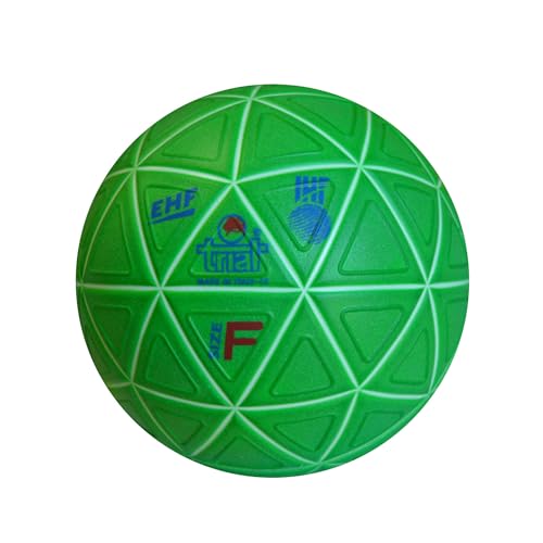 Trial Beachhandball Wet IHF/EHF | Ideal für Wettkämpfe | Aufblasbar | Abriebfeste Oberfläche | Top Grip | 3-lagig | Training & Wettkampf | Outdoor | Kunststoff | Dreiecksstruktur von Trial