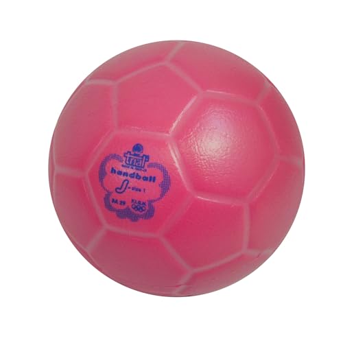 Trial Handball Super Soft | Soft-Handball | Weiches Material, IHF-Zertifizierung | Indoor-Training | Gummi | Miniball | Pink von Trial