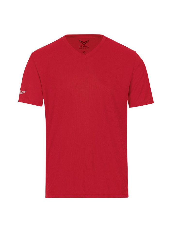 Trigema T-Shirt TRIGEMA V-Shirt COOLMAX® (1-tlg) von Trigema