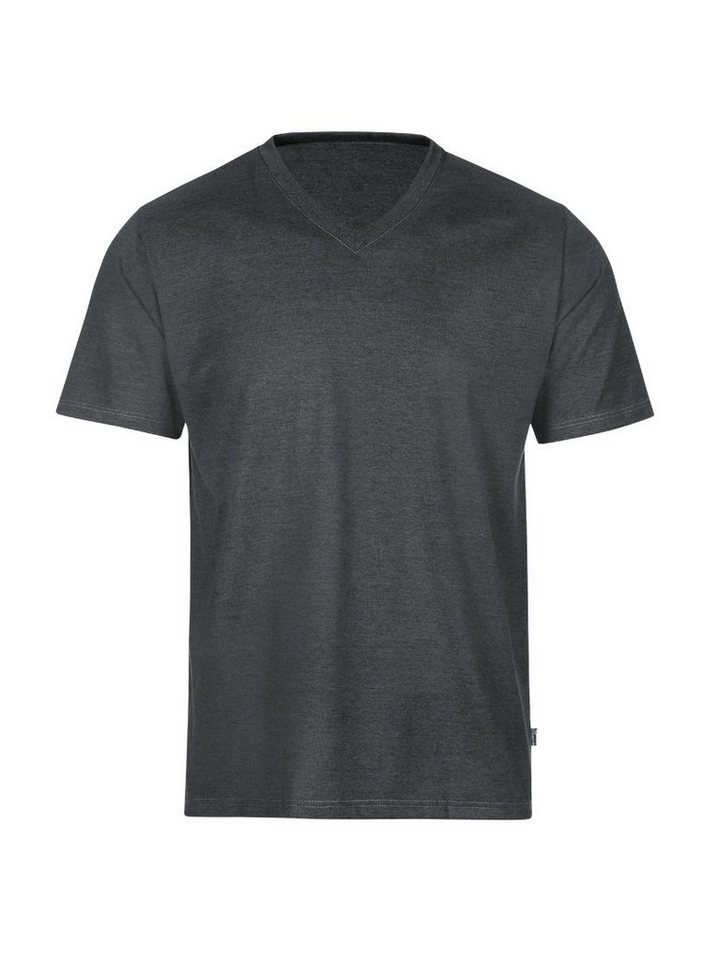 Trigema T-Shirt TRIGEMA V-Shirt DELUXE Baumwolle (1-tlg) von Trigema