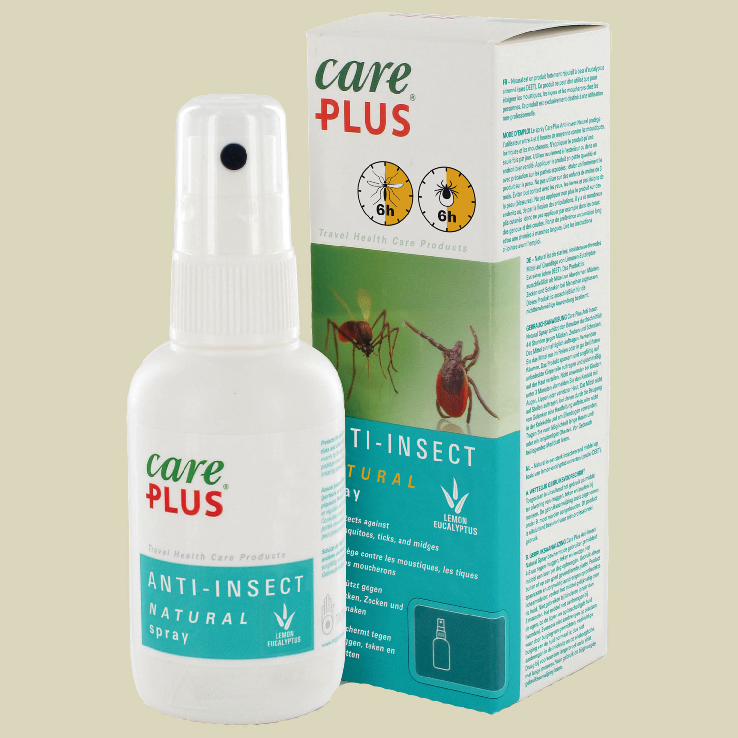 Care Plus Anti-Insect Natural Spray 60 ml von Tropicare