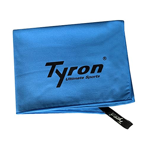 Tyron Handtuch Swim Towel III (blau 80cm x 50cm) | Mikrofaser Handtuch | Sport Towel | Swim Towel | Sporthandtuch | Reisehandtuch von Tyron