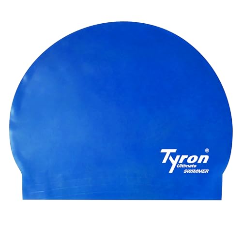 Tyron Latex Badekappe (Royalblau) | | Unisex Badekappe aus Latex von Tyron