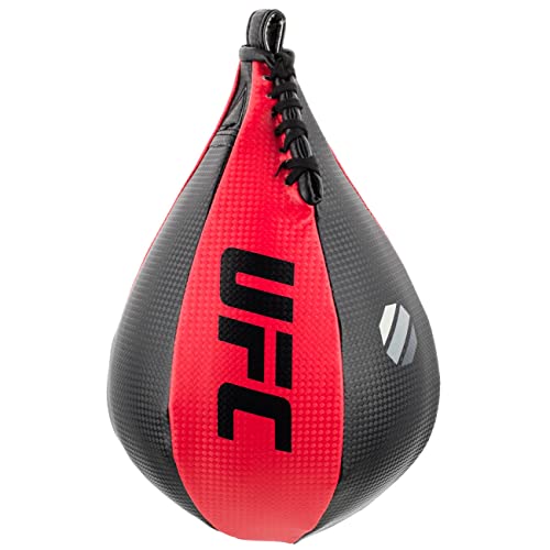 UFC Herren Maya Speedbag Speedball, Black/red, 25x18 cm von UFC