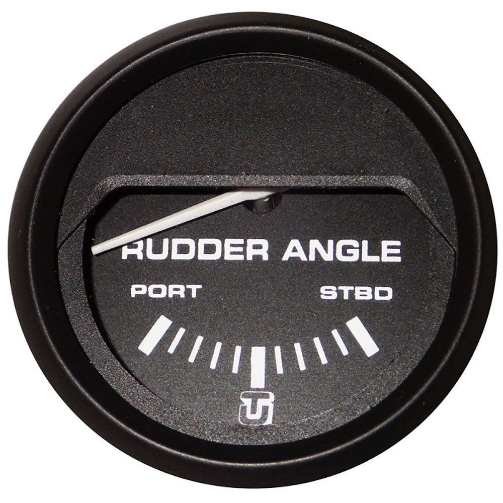 Uflex Faria Rudder Angle Instrument Silber 53 mm von Uflex