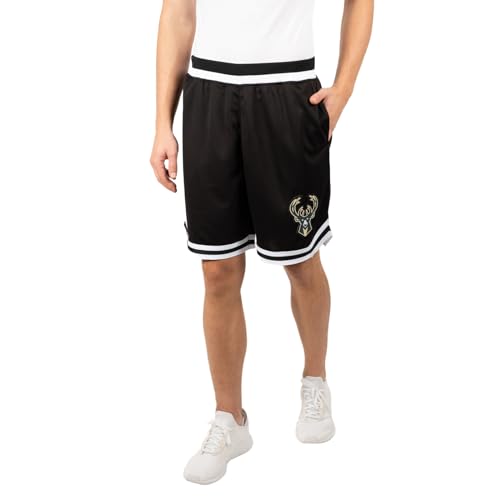 Ultra Game Gsm3547f NBA Herren Woven Team Logo Poly Mesh Basketball Shorts, Teamfarbe, XX-Large von Ultra Game