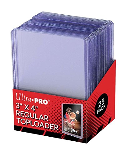 Ultra Pro 1.000 Regular Series Toploader-Box, 7,6 x 10,2 cm, 1.000 – 40 versiegelte 25 ct Packungen. von Ultra Pro