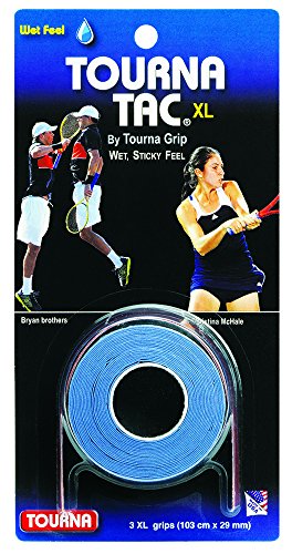 Unique Overgrip Tourna Tac 3er, Blau, 0306020121800000 von Tourna