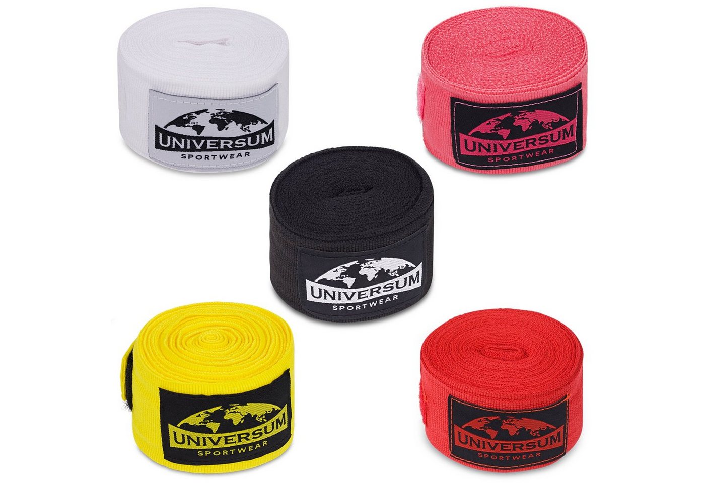 Universum Sportwear Boxbandagen Handgelenk Bandage, mit langen Klettverschluss von Universum Sportwear