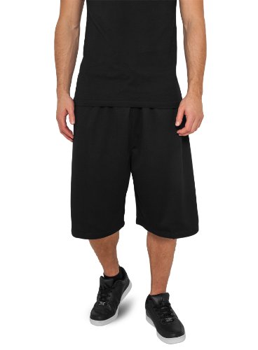 Urban Classics Herren Bball Mesh Shorts Shorts,, per pack Schwarz (black 00007), 58 (Herstellergröße: 3XL) von Urban Classics