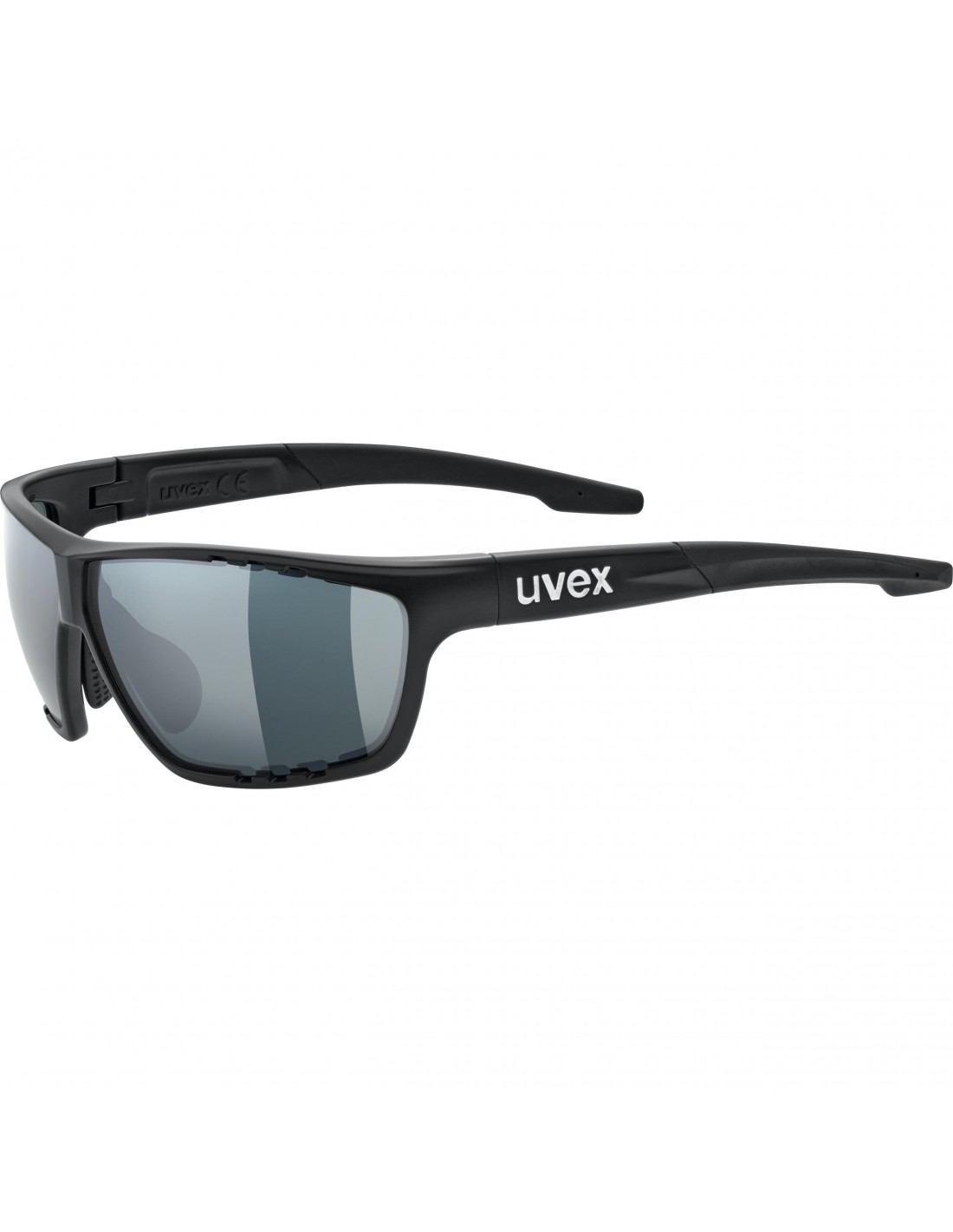 Uvex Sportstyle 706 CV, black mat, lens: variomatic uvex colorvision ltm. red Cat. 1-3 von Uvex