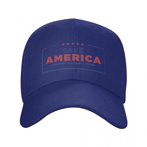 VELUNE Baseballkappen Save America Baseballkappe Golf Cap Hut Beach Trucker Hüte Hut Damen Herren Geschenk von VELUNE