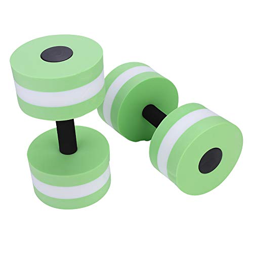 1 Paar Wasser Float Hantel, Fitness Krafttraining Hantel für den Wassersport(Grün) von VGEBY1