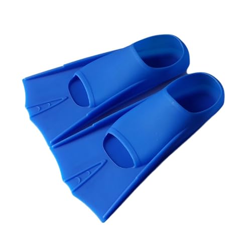 Schwimmflossen für Kinder Männer, Weiche Vollfuß Schnorchelflossen, Flossen für Kinder Erwachsene Beinstärke aufbauen -Blue||XL von VIXANI