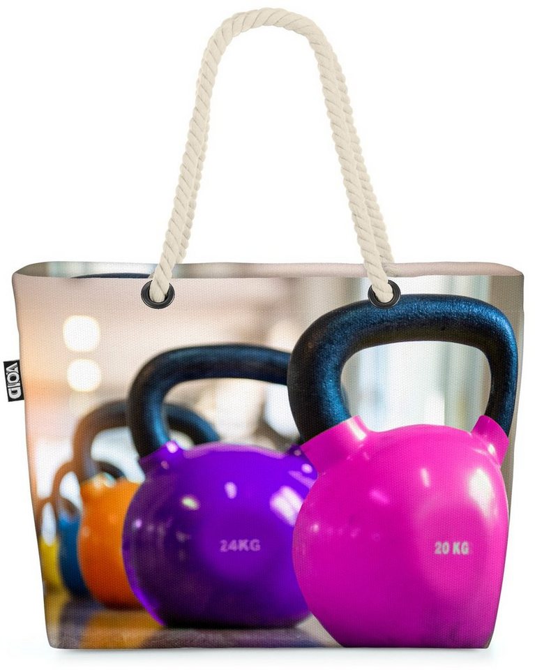 VOID Strandtasche (1-tlg), Kettlebells Gewichte Sport Gymnastik Gym Gewichte Sport Fitness Spor von VOID