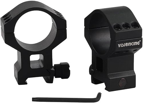 Visionking Zielfernrohr Ringe für 25,4mm 30mm Rohrmontagering 6061 .223 .308 .50 Hohe Körper von Visionking