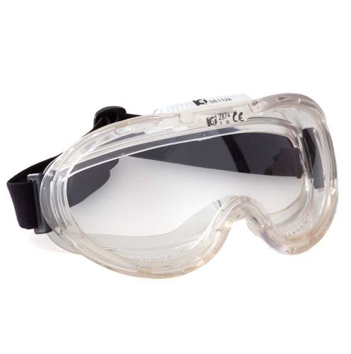Viwanda Schutzbrille über Brille mit weitem Sichtfeld Antibeschlag Augenschutz mit klarer Sicht Kratzfest und UV-beständige Labor Schutzbrile von Viwanda