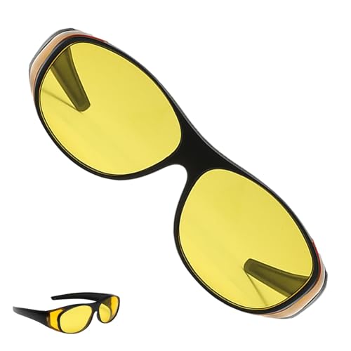Vllold UV-Lichtschutzbrille | Fahrschutzbrille | Schutzbrille | Schutzbrille | Augenschutzbrille | UV-Schutzbrille für Outdoor-Radfahren von Vllold