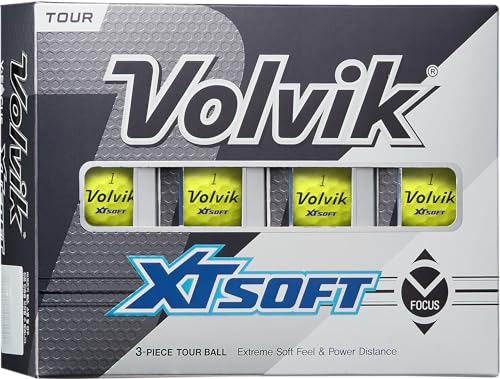 Volvik Xt Soft Golfbälle: Gelb, Dutzend von Volvik